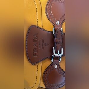 Vintage Prada saddle bag
